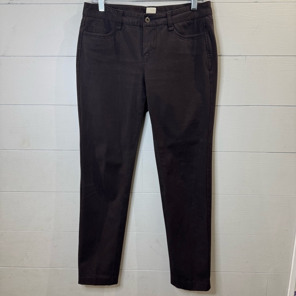 Ecru | Women's Pants Slim Straight Size 4